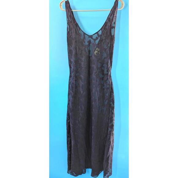 VICTORIA'S SECRET Vintage‎ Crown Label 80's Blue Night gown Size Med - Picture 1 of 5